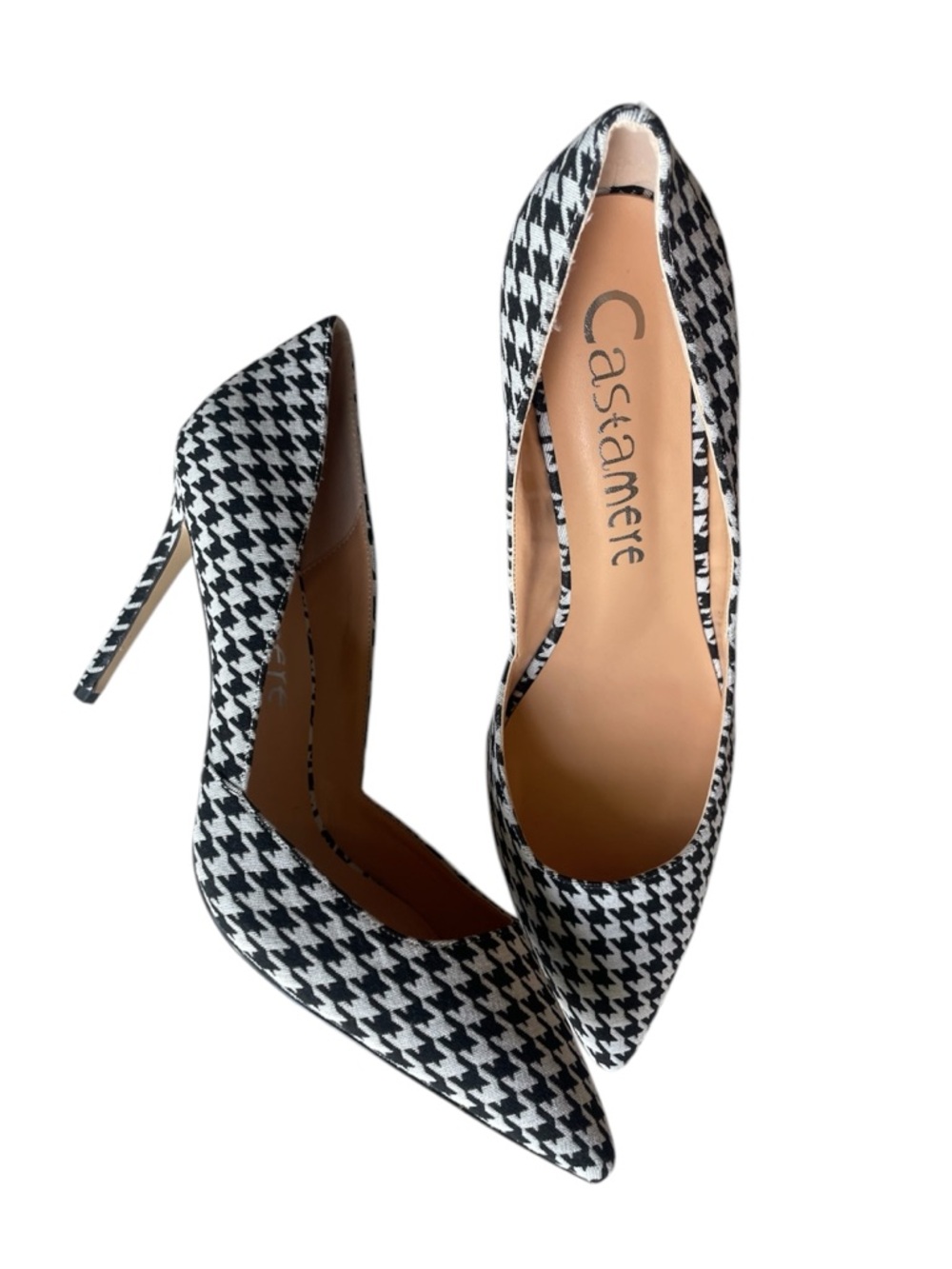 CASTAMERE Womens D'Orsay Slip On High Heel Pumps - Picture 2 of 6